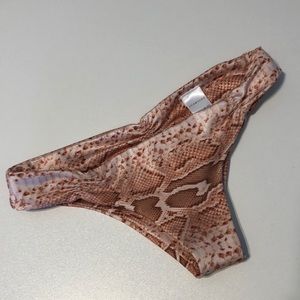 BOGO - Seaweeds Alligator Reptile Ruched Swim Bottoms S